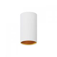 Spectrum Chloe GU10 spot wit goud, IP20, aluminium, 17.000 uur, 250V, oppervlakte montage, niet verstelbaar