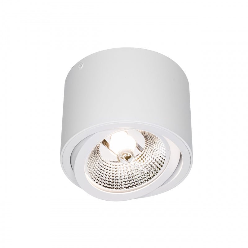 Chloe AR111 GU10 White verstelbare LED spot voor binnengebruik - Spectrum IP20, 17000 uur technologische duurzaamheid