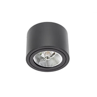 Spectrum Chloe AR111 GU10 zwarte led inbouwspot 250V, IP20, verstelbaar, 17000 lumen, aluminium behuizing