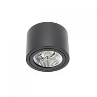 Spectrum Chloe AR111 GU10 zwarte led inbouwspot 250V, IP20, verstelbaar, 17000 lumen, aluminium behuizing
