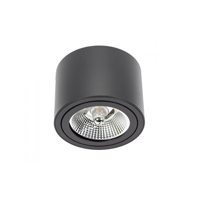 Spectrum Chloe AR111 GU10 zwarte led inbouwspot 250V, IP20, verstelbaar, 17000 lumen, aluminium behuizing
