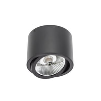 Spectrum Chloe AR111 GU10 zwarte led inbouwspot 250V, IP20, verstelbaar, 17000 lumen, aluminium behuizing