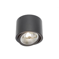 Spectrum Chloe AR111 GU10 zwarte led inbouwspot 250V, IP20, verstelbaar, 17000 lumen, aluminium behuizing