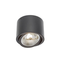 Spectrum Chloe AR111 GU10 zwarte led inbouwspot 250V, IP20, verstelbaar, 17000 lumen, aluminium behuizing
