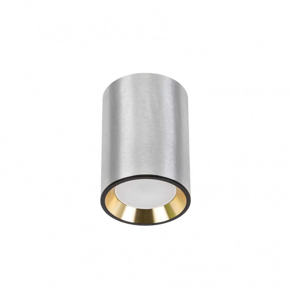 Spectrum Chloe Mini P20 LED spot zilver 4000K 250V, GU10, 17000 uur levensduur, IP20, oppervlaktemontage