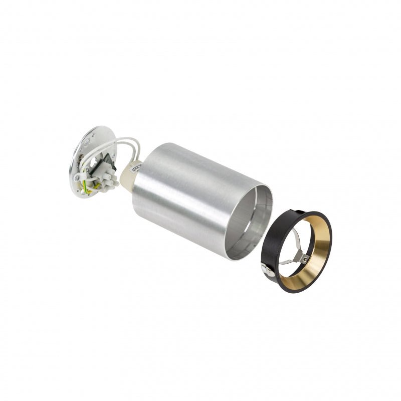 Spectrum Chloe Mini P20 LED spot zilver 4000K 250V, GU10, 17000 uur levensduur, IP20, oppervlaktemontage