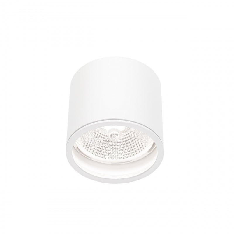 Chloe AR111 GU10 IP65 ronde LED spot buiten en binnen Spectrum lamp witte behuizing 17000 uur 250V 120-115 mm