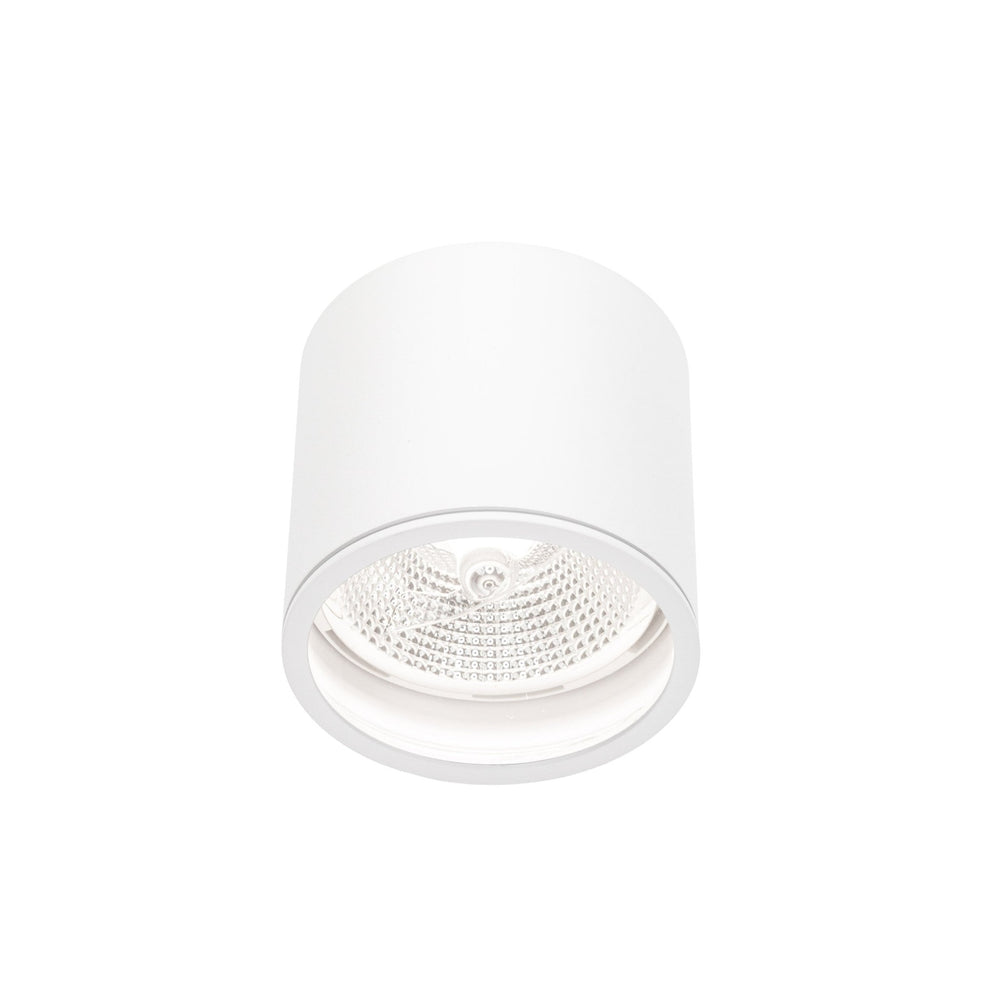 Chloe AR111 GU10 IP65 ronde LED spot buiten en binnen Spectrum lamp witte behuizing 17000 uur 250V 120-115 mm