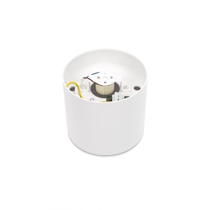 Chloe AR111 GU10 IP65 ronde LED spot buiten en binnen Spectrum lamp witte behuizing 17000 uur 250V 120-115 mm