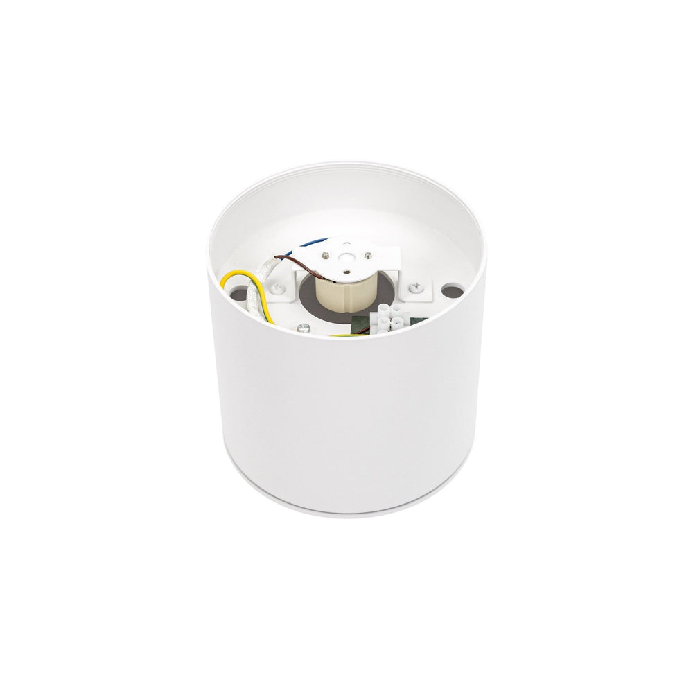 Chloe AR111 GU10 IP65 ronde LED spot buiten en binnen Spectrum lamp witte behuizing 17000 uur 250V 120-115 mm