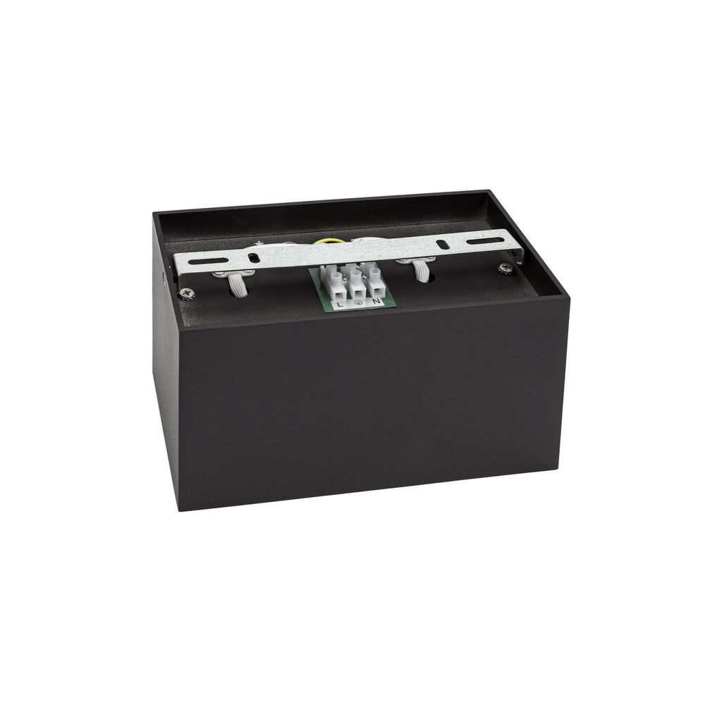 Spectrum Chloe Duo 2xGU10 IP20 zwarte verstelbare spot, aluminium behuizing, 250V, binnengebruik