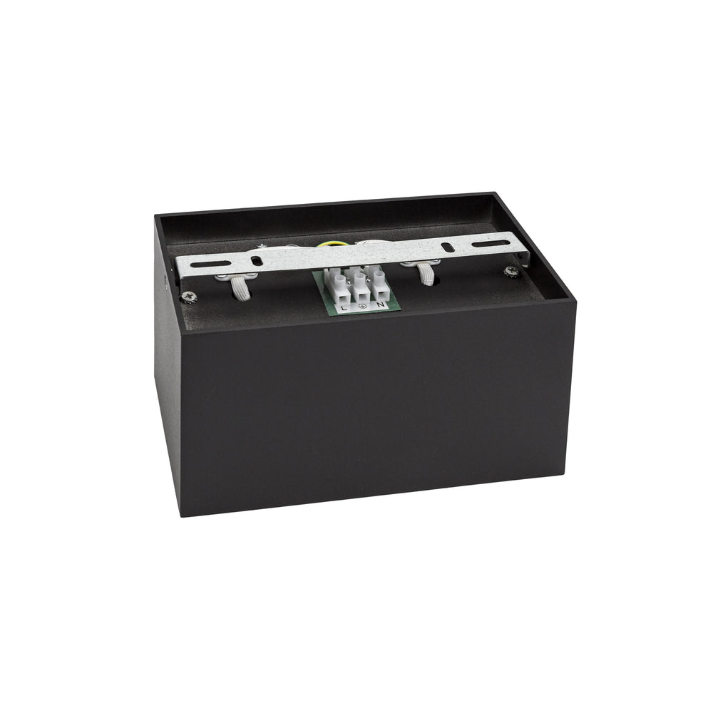 Spectrum CHLOE DUO Foco LED de Superficie 2xGU10, Aluminio Negro Ajustable, Luminaria de Techo Interior IP20