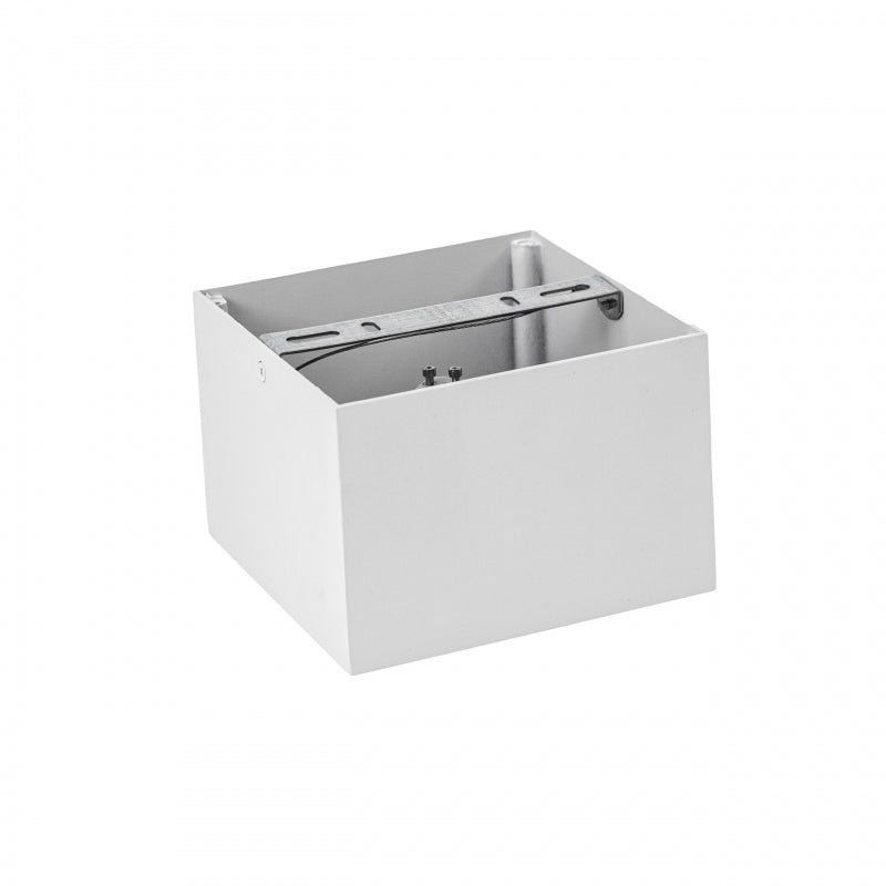 Spectrum CHLOE AR111 GU10 vierkante LED spot, IP20, wit, aluminium behuizing, 250V, binnengebruik, lange levensduur