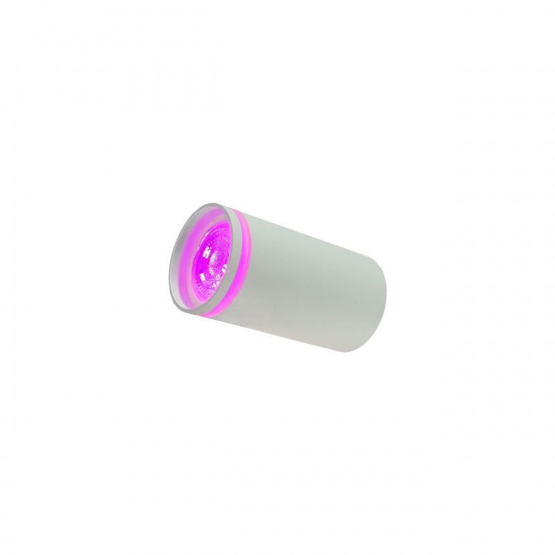 Spectrum Chloe ring GU10 spot, 230V, IP20, hvid, aluminium, overflademonteret, indendørs belysning