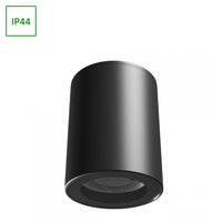 Spectrum CHLOE GU10 250V IP44 zwarte LED downlight, 70x90mm, alu behuizing, waterdicht, binnengebruik, simpele installatie