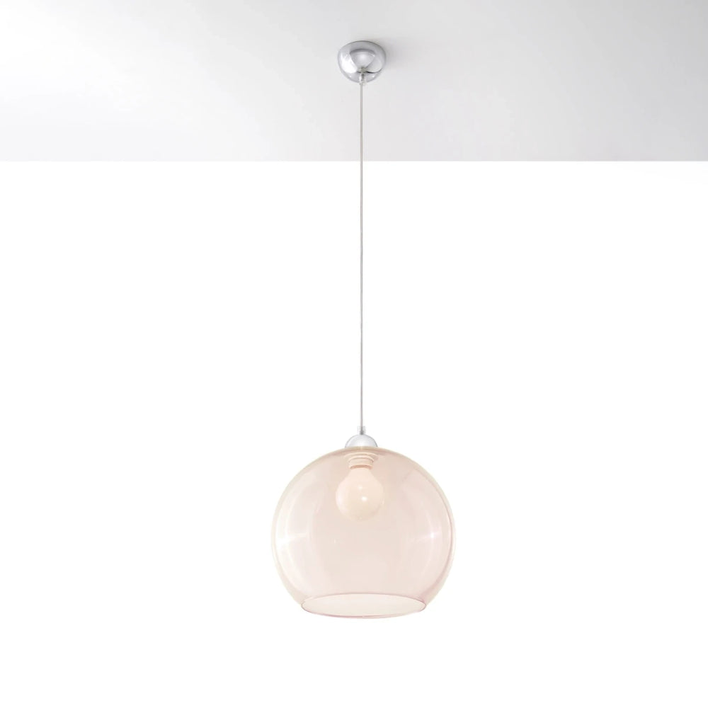 Sollux Lighting BALL LED Pendelleuchte, 220-240V, IP20, max. 50W, mattgold Champagner-Finish, CE RoHS