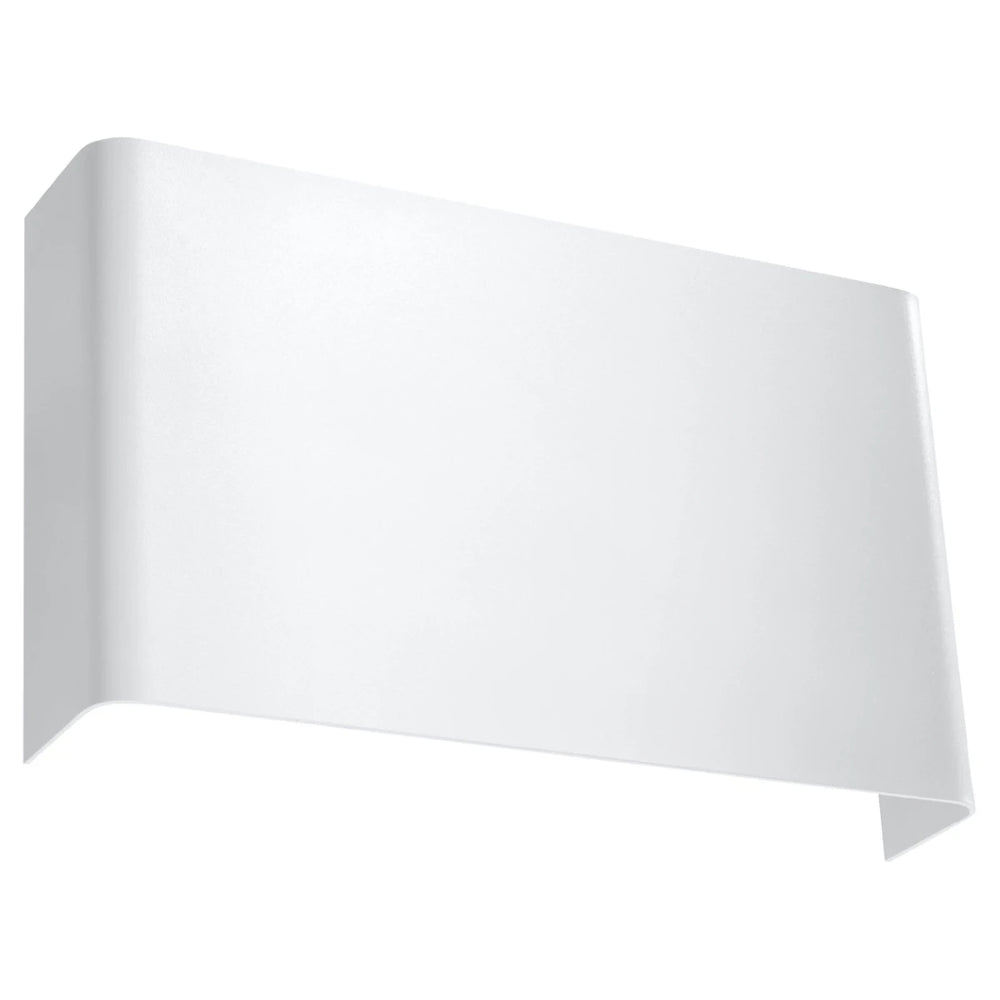 Applique murale Sollux Lighting COPERTURA, compatible LED, IP20, 220-240V, Aluminium Or Mat, 50W max