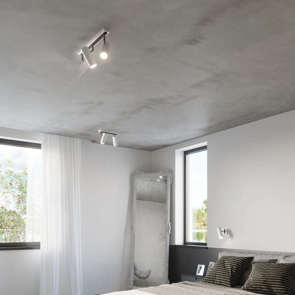 Aplique de pared LED Sollux Lighting DIREZIONE Blanco, Aluminio, IP20, 220-240V, máx 50W, CE RoHS