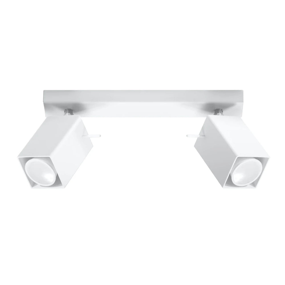 Sollux Lighting LED plafondspot MERIDA 2 x GU10, IP20, Mat Goud Aluminium, 220-240V, CE RoHS
