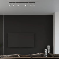 Sollux Lighting LED Deckenstrahler Chromring, 3x GU10, 220-240V, IP20, Aluminium, CE RoHS