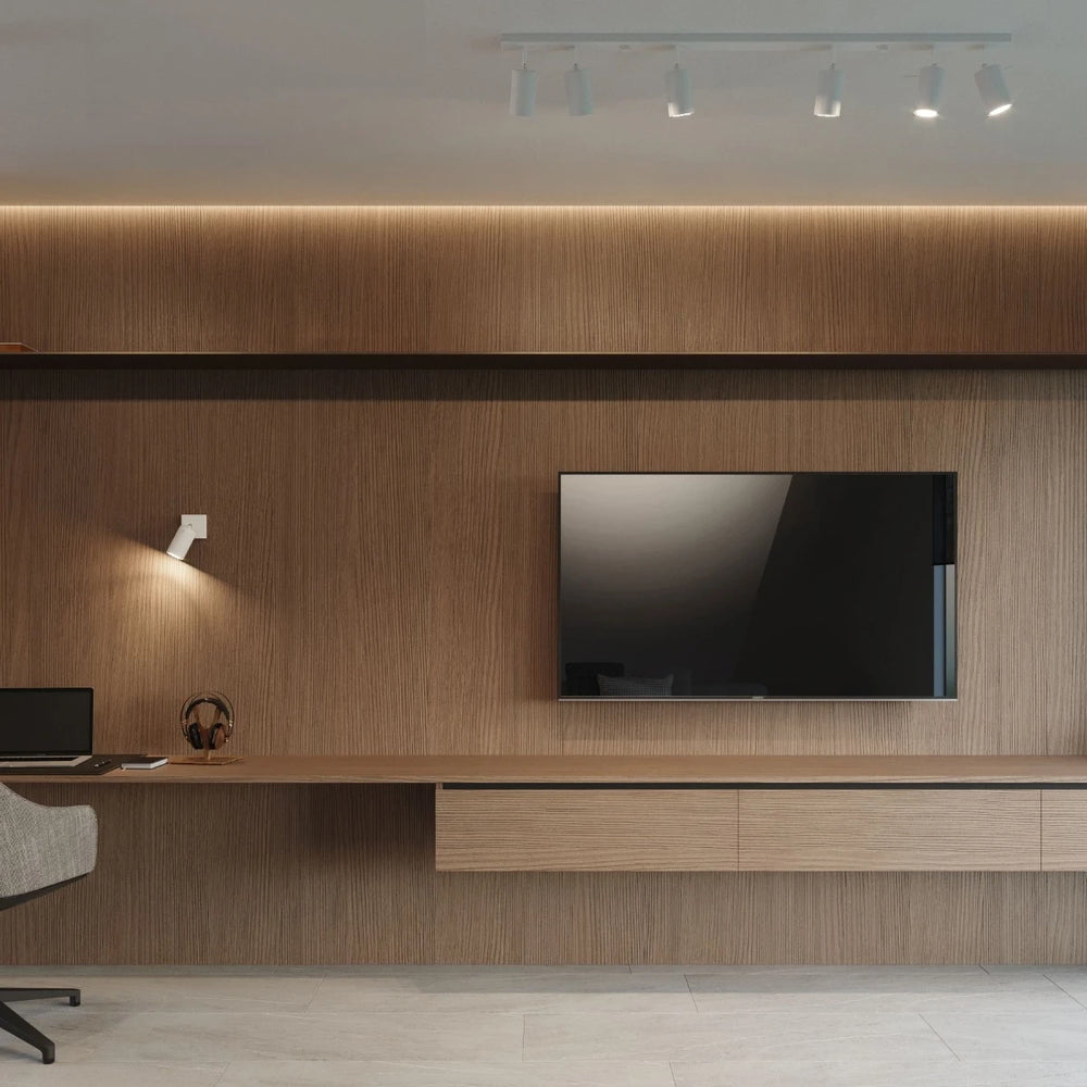 Sollux Lighting LED plafondspot Wit RING, 4xGU10, IP20, Aluminium, 220-240V, CE RoHS