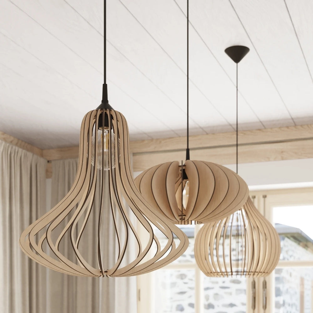 Sollux Lighting LED hänglampa ELZA med E27-sockel, IP20, 220-240V, Matt Guld Aluminium