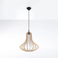 Sollux Lighting LED hänglampa ELZA med E27-sockel, IP20, 220-240V, Matt Guld Aluminium