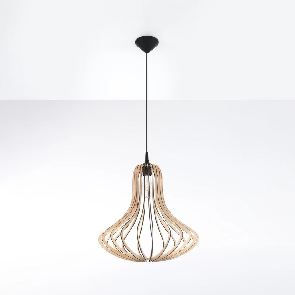 Sollux Lighting LED hänglampa ELZA med E27-sockel, IP20, 220-240V, Matt Guld Aluminium