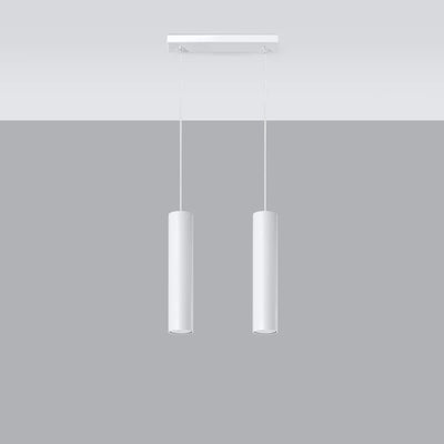 Suspension LED Sollux Lighting LAGOS 2xGU10, IP20, Aluminium Or Mat, 220-240V, CE RoHS