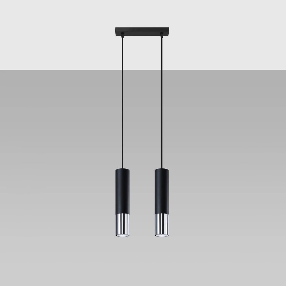 Sollux Lighting LED pendellampa LOOPEZ 2xGU10, IP20, Aluminium Matt Guld, 220-240V, CE RoHS