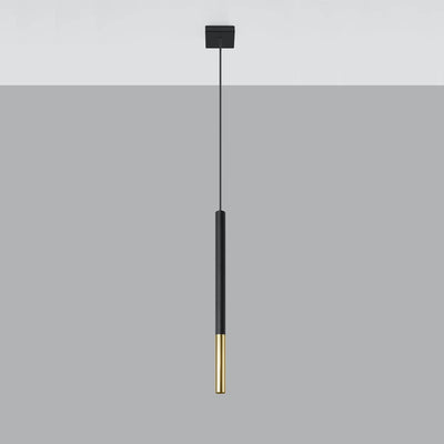 Sollux Lighting LED pendant lamp MOZAICA Black Gold, 1xG9 socket, aluminium, IP20, CE RoHS