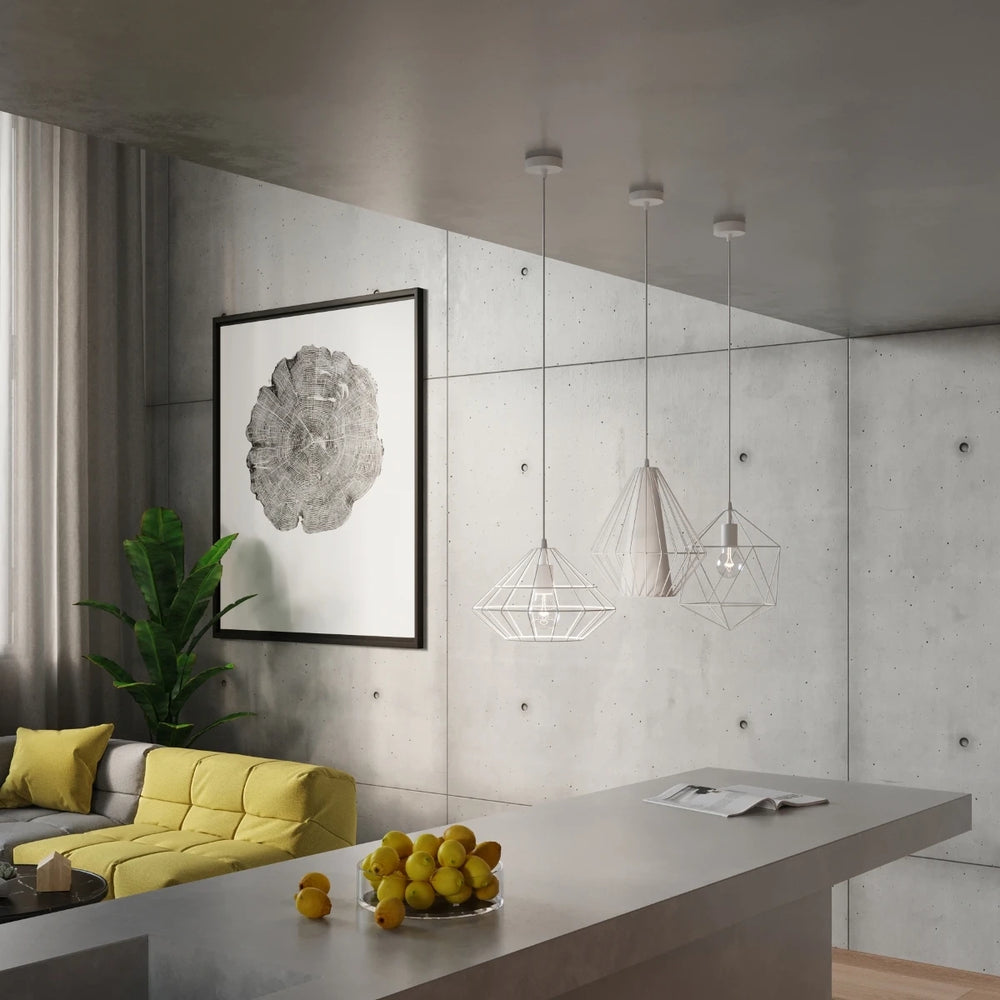 Sollux Lighting lampada a sospensione LED Mandelino con portalampada E27, IP20, Ottone Oro Opaco, 220-240V, CE RoHS