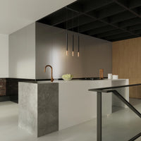 Sollux Lighting LED pendant light MOZAICA Black Copper, 3xG9, 220-240V, IP20, Aluminum, CE RoHS