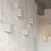 Aplique de pared LED Sollux Lighting LEO con casquillo G9, IP20, 220-240V, acabado en aluminio latón, CE RoHS