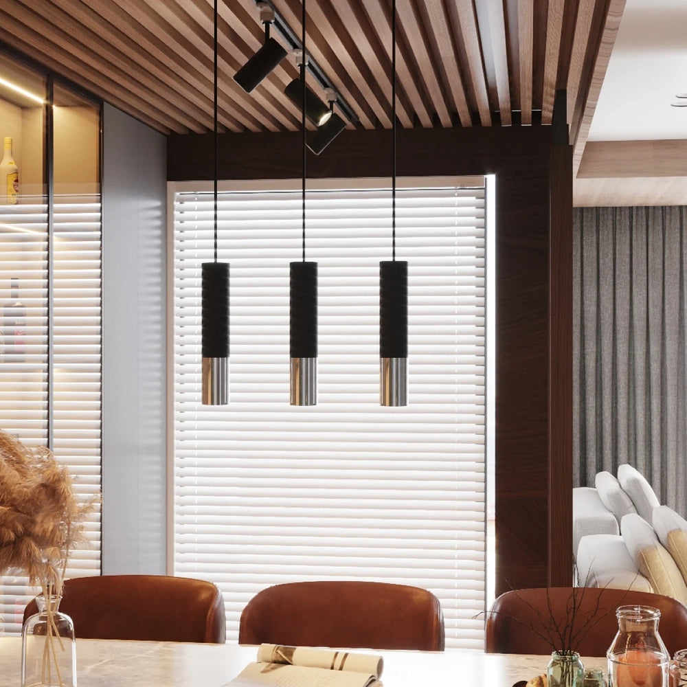 Aplique de pared LED Sollux Lighting LOOPEZ Cromo Negro, casquillo GU10, IP20, 220-240V, Aluminio, CE RoHS