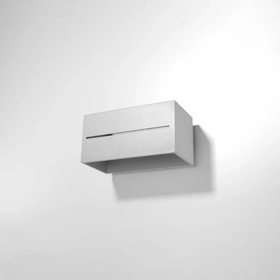 Aplique de pared LED Sollux Lighting LOBO MAXI, IP20, Aluminio Oro Mate, 220-240V, máx 50W, CE RoHS
