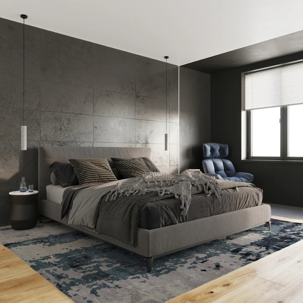 Sollux Lighting LUVO LED pendellampe, GU10 fatning, beton Grå, IP20, 220-230V, 300mm højde, CE-certificeret