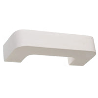 Sollux Lighting MAGNET Wandleuchte, Keramik, E27-Fassung, 220-240V, IP20, Oberfläche in Mattgold Messing