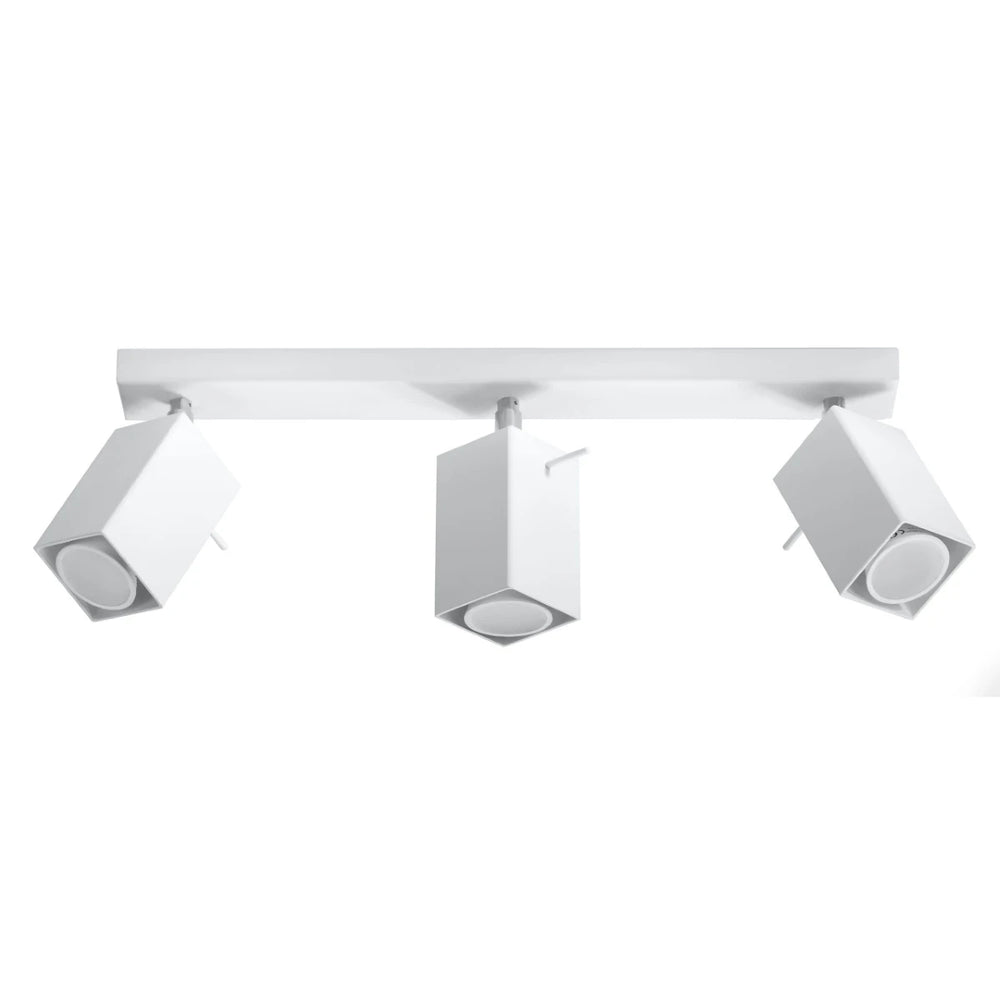 Sollux Lighting MERIDA LED takspotlight Vit 3xGU10, IP20, 220-240V, Aluminium, CE RoHS
