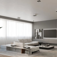 Sollux Lighting MONO 3 faretto da soffitto LED, Bianco, Alluminio, IP20, 220-240V, CRI 80, CE RoHS