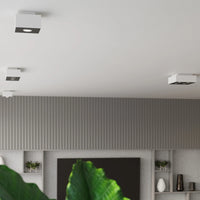 Sollux Lighting MONO 3 faretto da soffitto LED, Bianco, Alluminio, IP20, 220-240V, CRI 80, CE RoHS