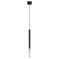 Sollux Lighting MOZAICA lampada a sospensione LED Nero Cromo, attacco G9, IP20, altezza 1000mm, certificata CE