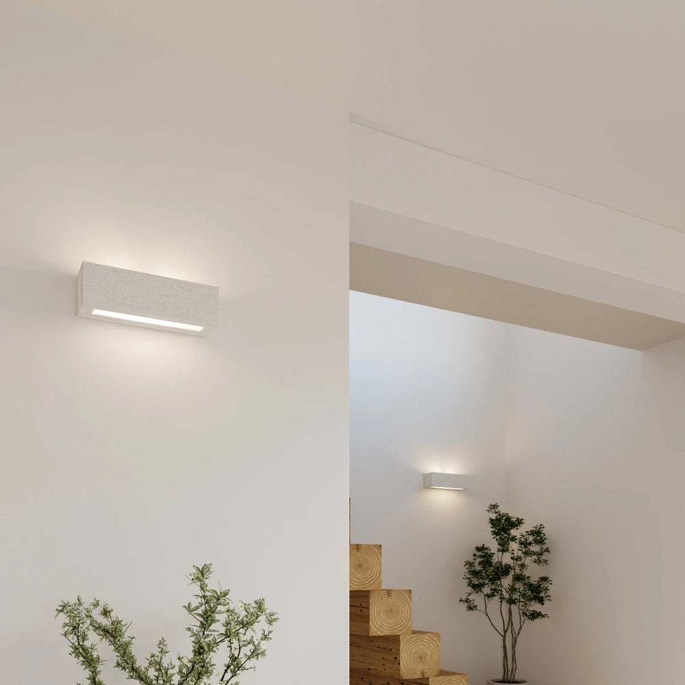 Applique murale en céramique Sollux Lighting VEGA, compatible LED, IP20, E27 max 50W, Finition Laiton Doré Mat