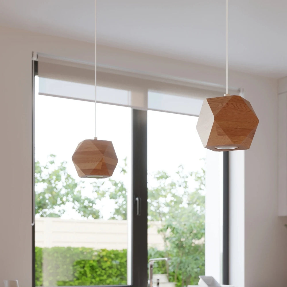 Sollux Lighting Woody 1 LED Deckenstrahler, Naturholz, IP20, 220-240V, CE RoHS, max 50W, flimmerfrei