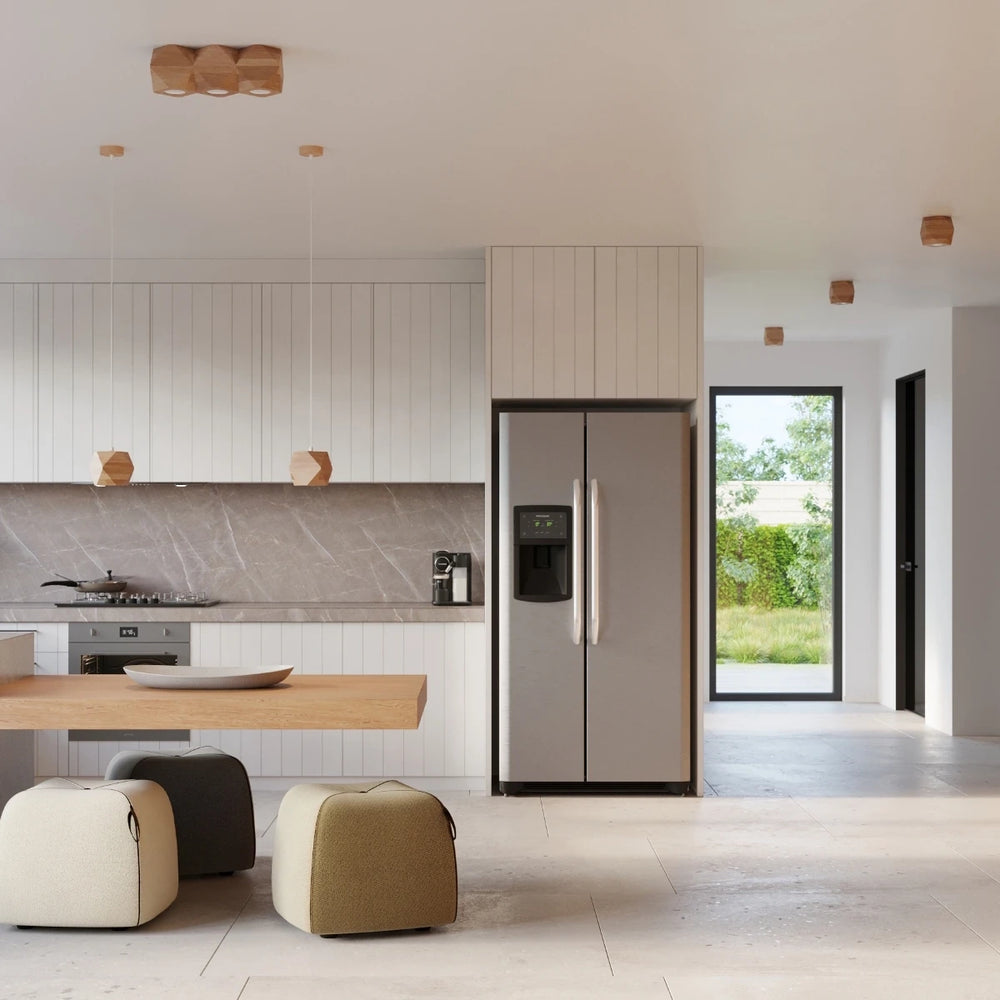 Sollux Lighting Woody lámpara colgante madera natural, compatible con LED hasta 50W, IP20, CE RoHS, acabado Oro Mate