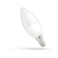 LED kaarslamp E14 C37 - 4W vervangt 29W - 4000K helder wit licht