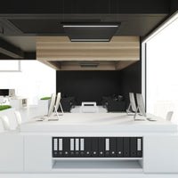 Spectrum ALGINE LINE LED loftpanel 44W 4000K 5300 lumen IP20 600x600mm Sort UGR<16 CRI>80