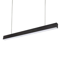 Lámpara de techo LED Spectrum ALLDAY Inspire One 35W 230V 3000K 4350 lúmenes 115° IP20 Negro 1120mm