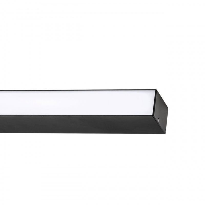 Lámpara de techo LED Spectrum ALLDAY Inspire One 35W 230V 3000K 4350 lúmenes 115° IP20 Negro 1120mm