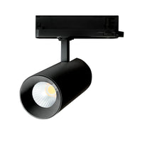 Spectrum ANDROMEDA LED Skinnearmatur 15-27W 3000K 3000 lumen CRI>90 36° 60° Sort IP20 3-Faset 230V